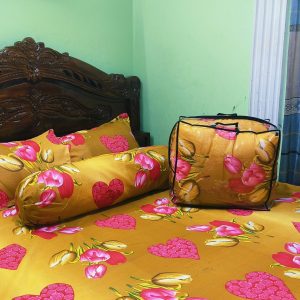 Tulip Gold 5-Piece Comforter Set