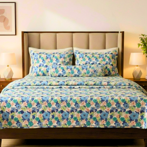 Pastel Garden 5-Piece AC Kantha Set