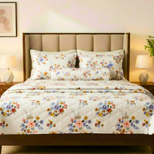 Petal Symphony 5-Piece AC Kantha Set